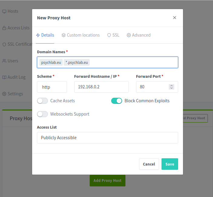 Homelab Install And Configure Nginx Proxy Manager With Ssl Wildcard